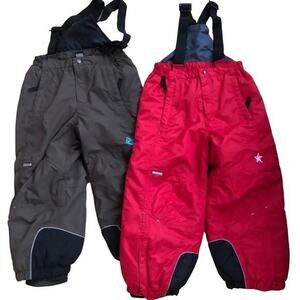 New warm wind waterproof snow ski pants 3-4 T
